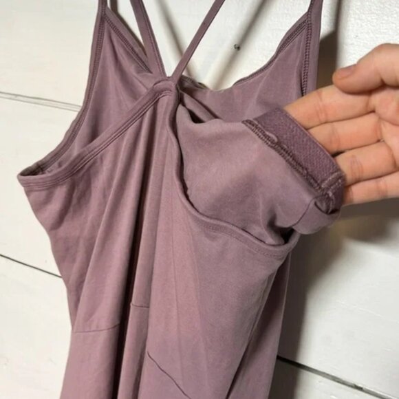 Pact fit and flare midi dress, mauve purple size L - Picture 5 of 6